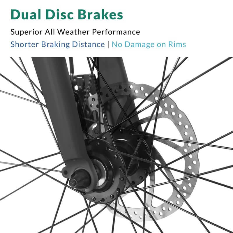 Tracer BRAVERY 8 Speed Aluminum Frame Hybrid Road Bike