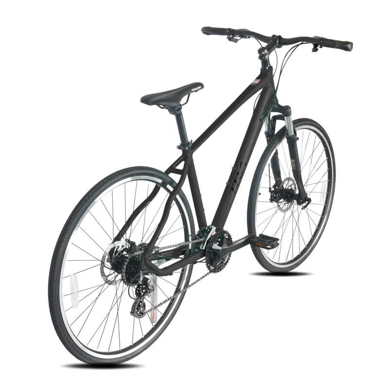 Tracer BRAVERY DX 24 Speed 700x35c Tires Hybrid Bike