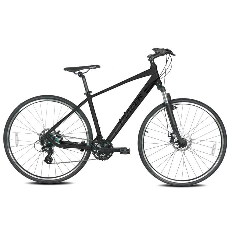 Tracer BRAVERY DX 24 Speed 700x35c Tires Hybrid Bike