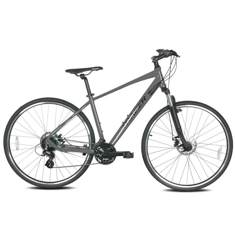 Tracer BRAVERY DX 24 Speed 700x35c Tires Hybrid Bike