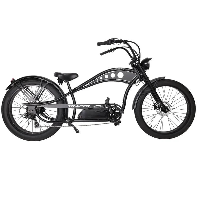 Tracer CHICO GT7 26" 750W 48V Fat Tire Stretch Cruiser Electric Bike
