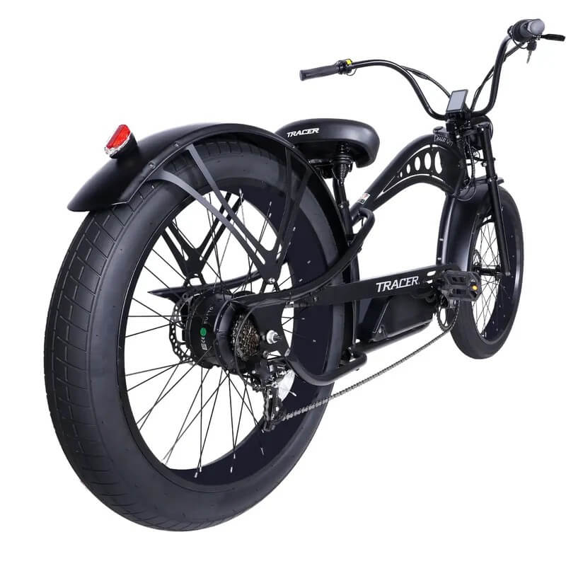Tracer CHICO GT7 26" 750W 48V Fat Tire Stretch Cruiser Electric Bike
