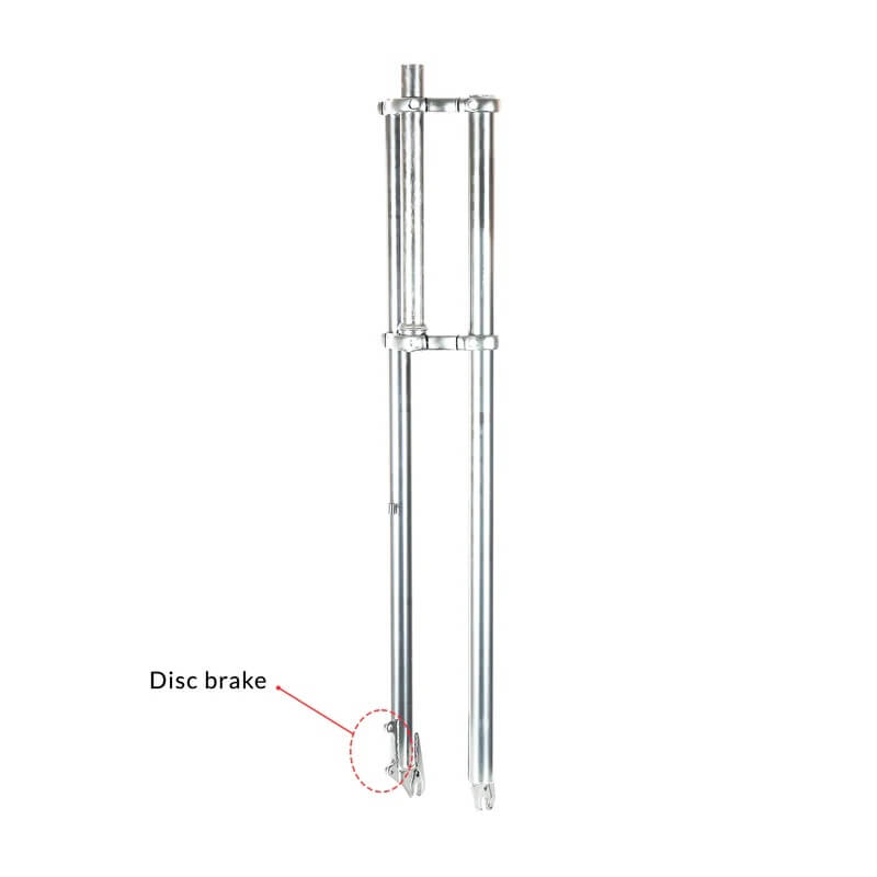 Tracer FK-TP80300102D Triple Tree Fork for Disc Brake 1"( 25.4mm)
