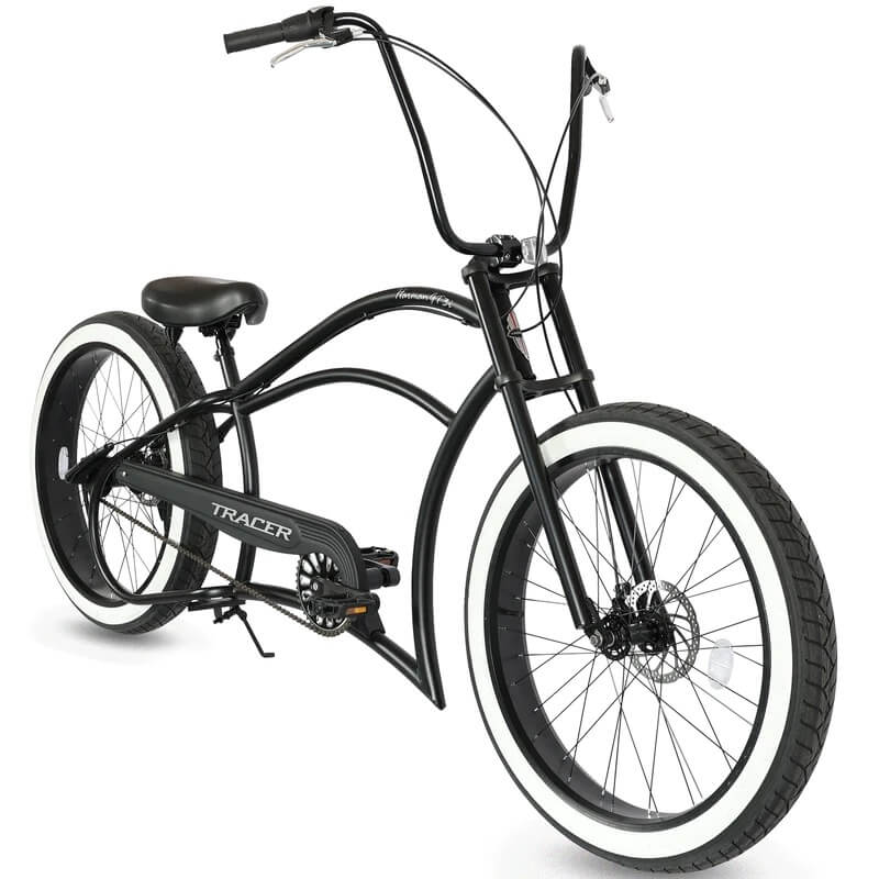 Tracer HARMAN 3i VINTAGE INTERNAL 3 Speed Chopper Stretch Fat Tire Bike