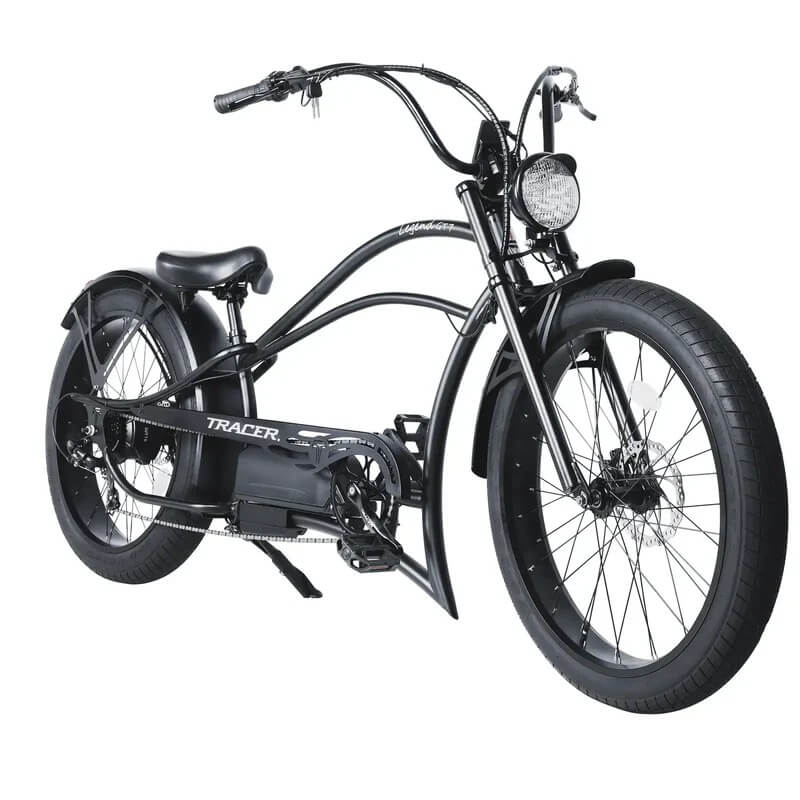 Tracer LEGEND GT7 26" 1000W 48V 7-Speed Stretch Cruiser Fat Tire Electric Bike