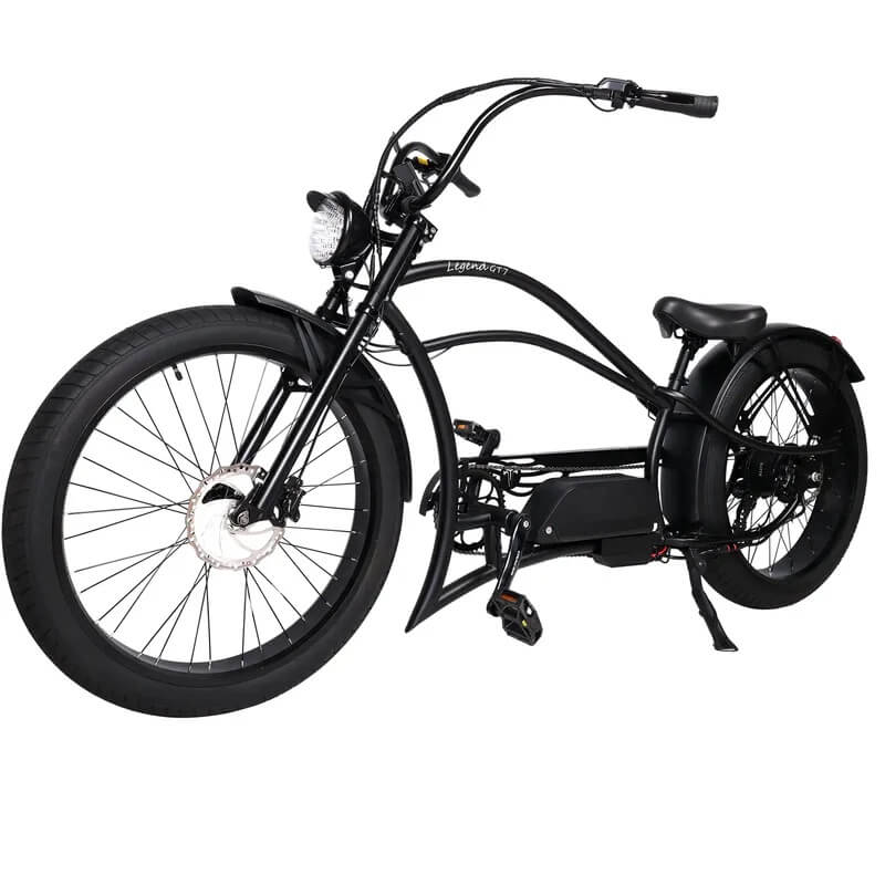 Tracer LEGEND GT7 26" 1000W 48V 7-Speed Stretch Cruiser Fat Tire Electric Bike