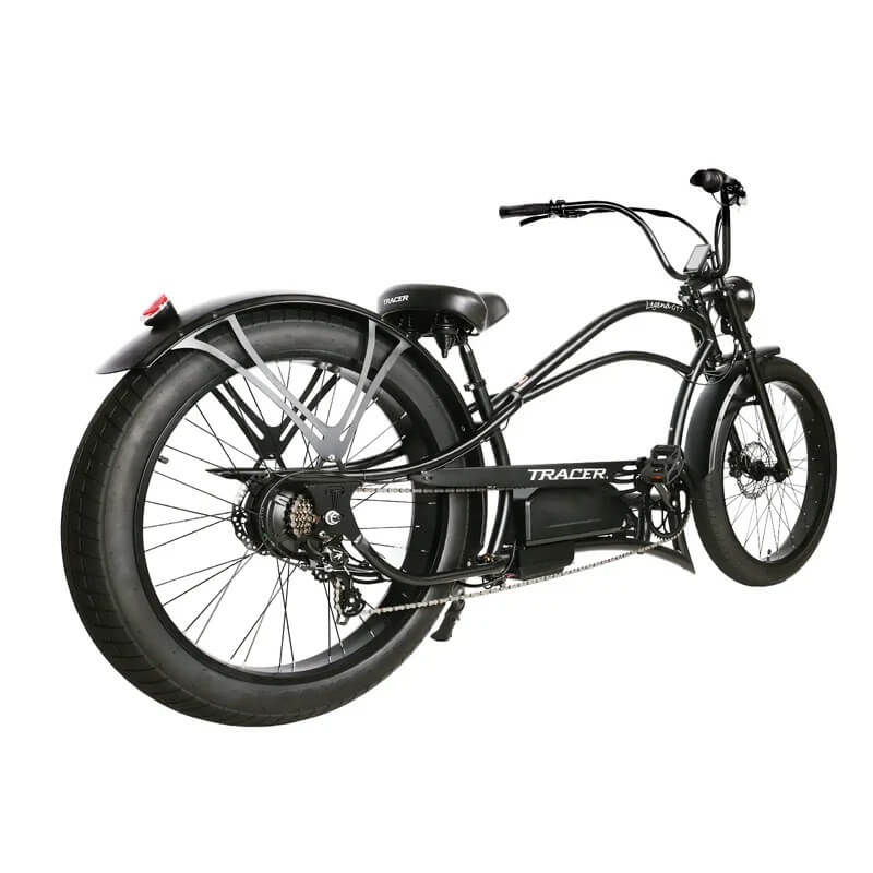 Tracer LEGEND GT7 26" 1000W 48V 7-Speed Stretch Cruiser Fat Tire Electric Bike