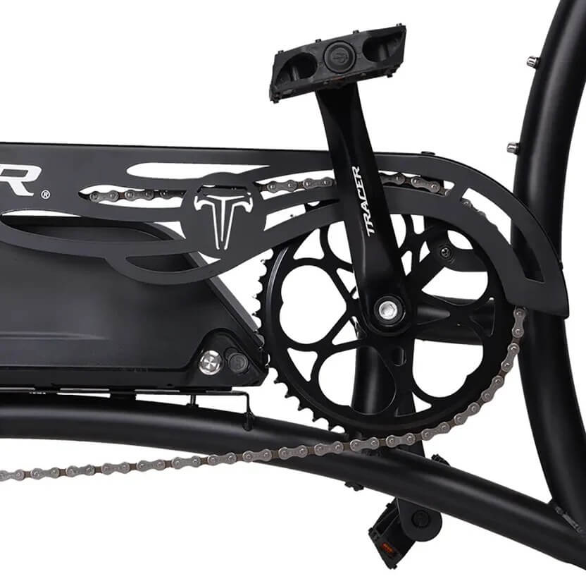 Tracer LEGEND GT7 26" 1000W 48V 7-Speed Stretch Cruiser Fat Tire Electric Bike