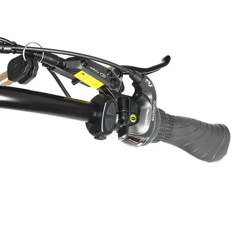 Tracer LEGEND GT7 26" 1000W 48V 7-Speed Stretch Cruiser Fat Tire Electric Bike