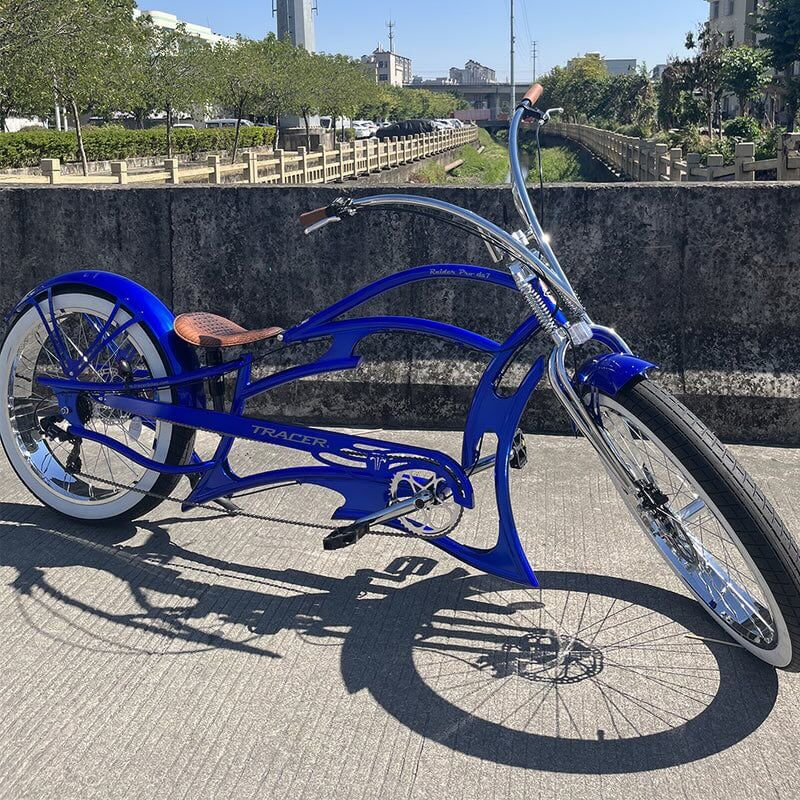 Custom Blue Cruiser Bikes Tracer RAIDER PRO DS7 26