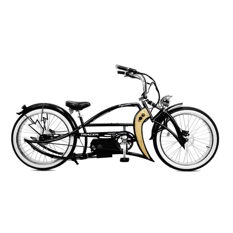 Tracer SIGNATURE PRO 26" 800W 48V Fat Tire Chopper Cruiser Electric Bike