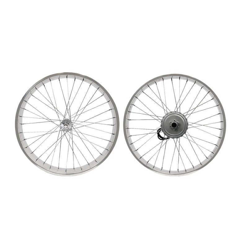 Tracer WH-D4E263613-PL 26'' Fat Rim Wheel Set with 48V 800W Motor for Disc Brake