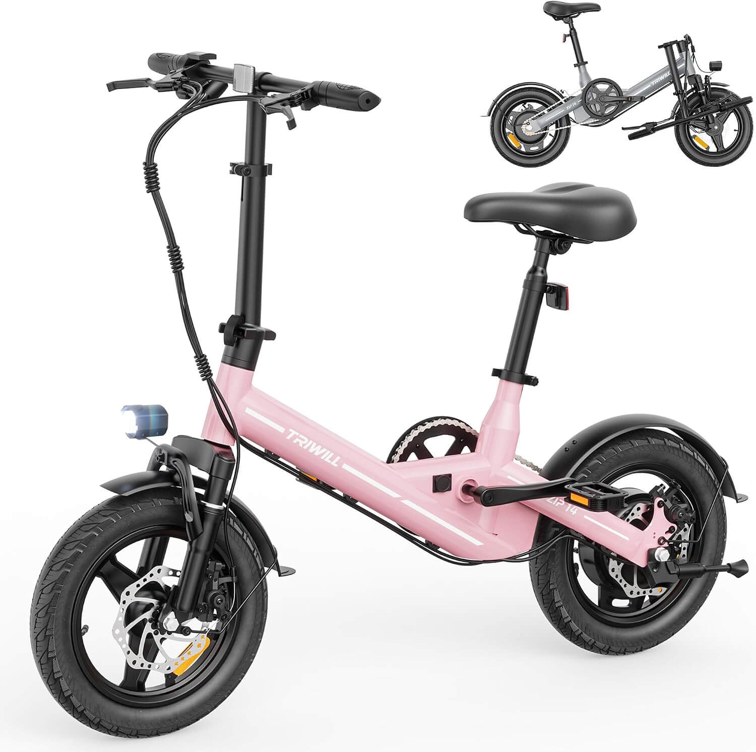 Triwill ZIP14 1000W Folding Electric Mini Bike