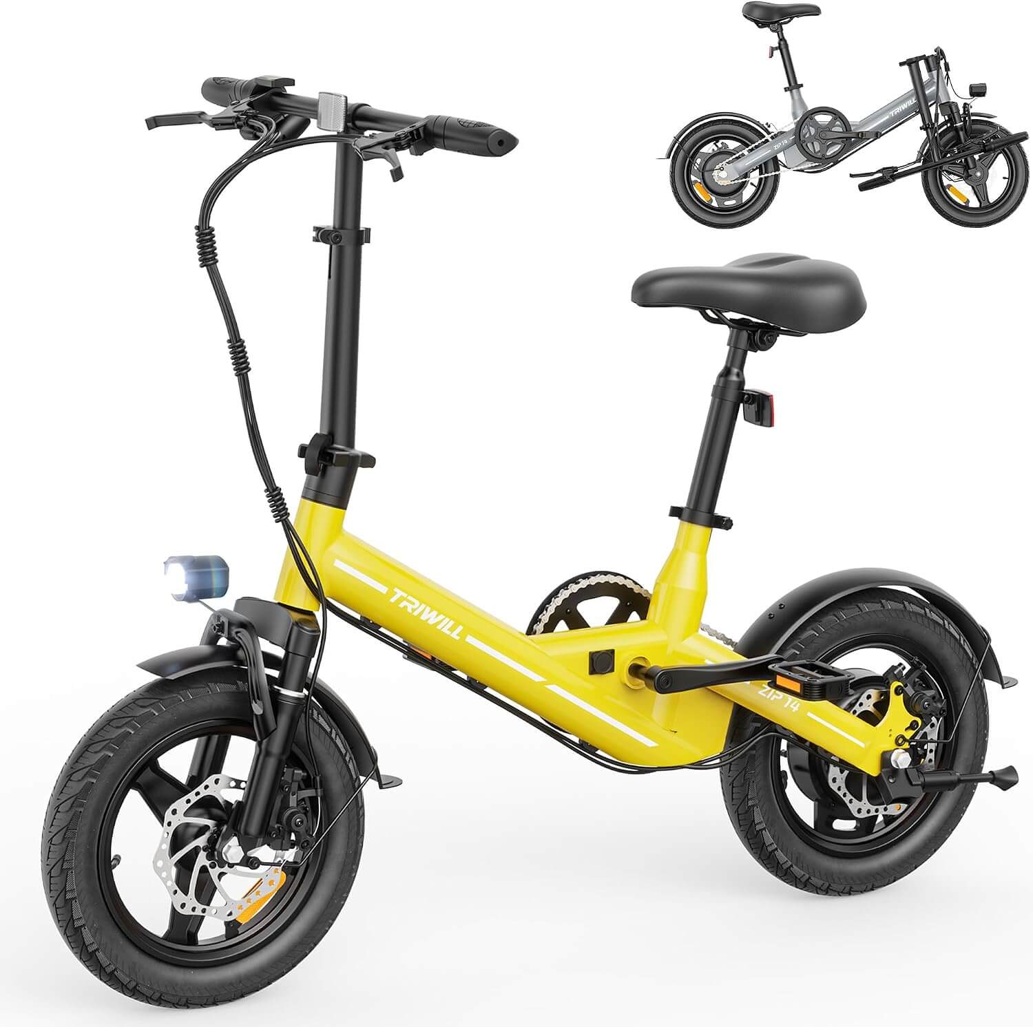 Triwill ZIP14 1000W Folding Electric Mini Bike
