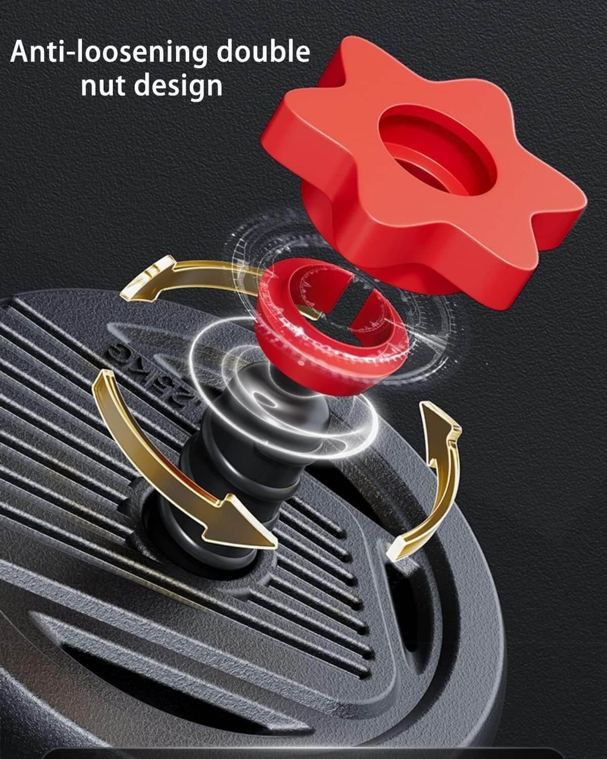 UNNMIIY 5-In-1 Adjustable Dumbbell Free Weight Set