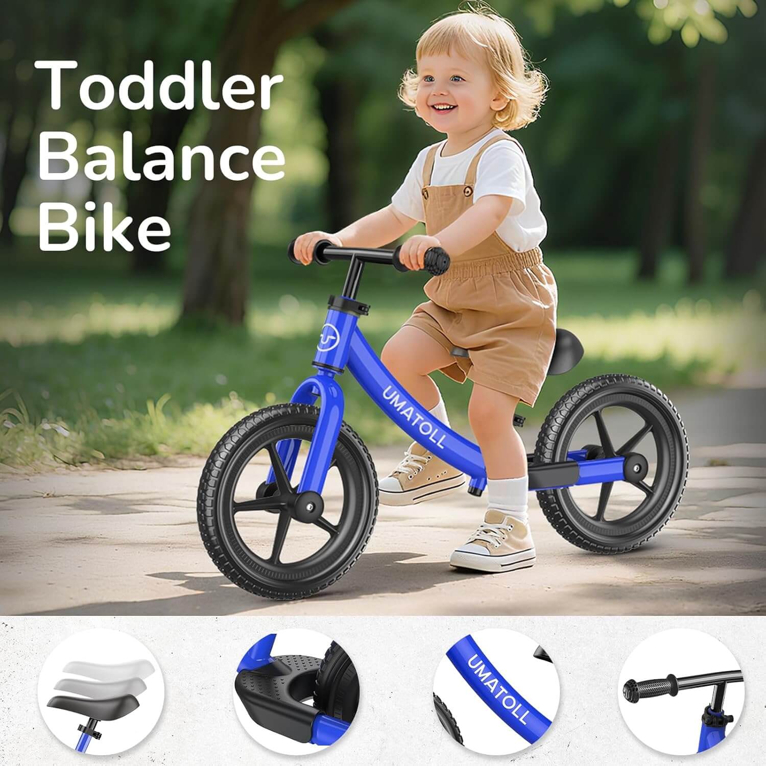 Umatoll Toddler Balance Bike
