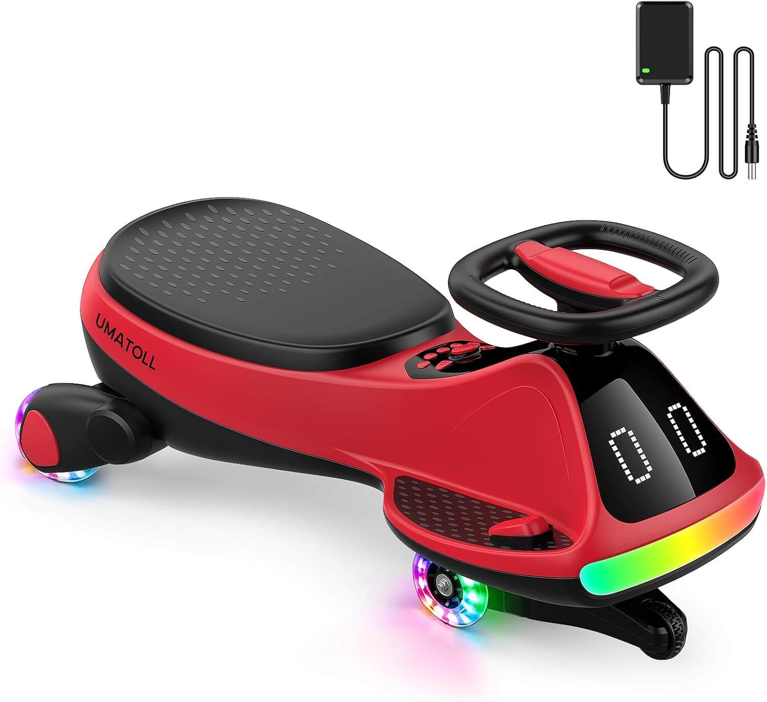 Umatoll UT501  12V 2-In-1 Electric Ride-On Wiggle Car Toy
