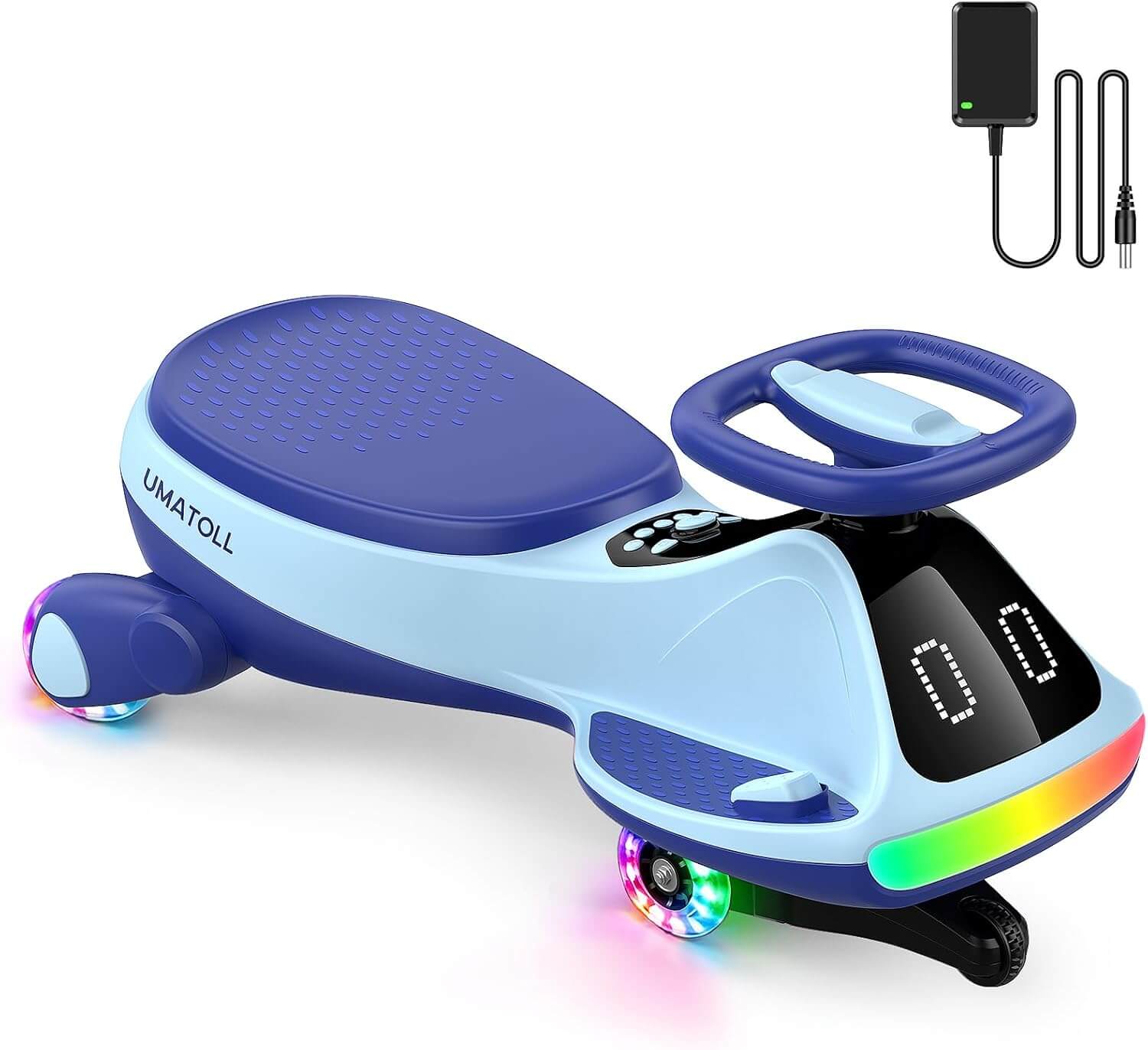 Umatoll UT501  12V 2-In-1 Electric Ride-On Wiggle Car Toy