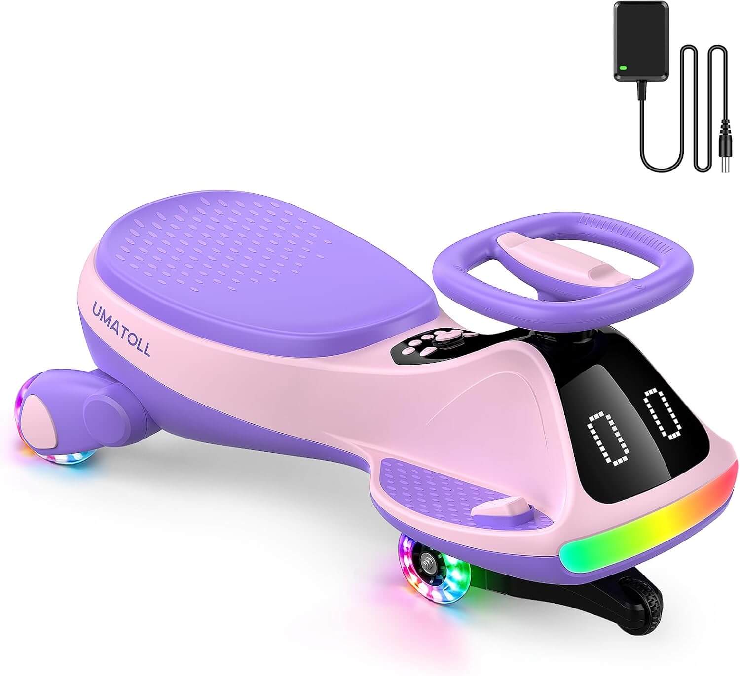 Umatoll UT501  12V 2-In-1 Electric Ride-On Wiggle Car Toy