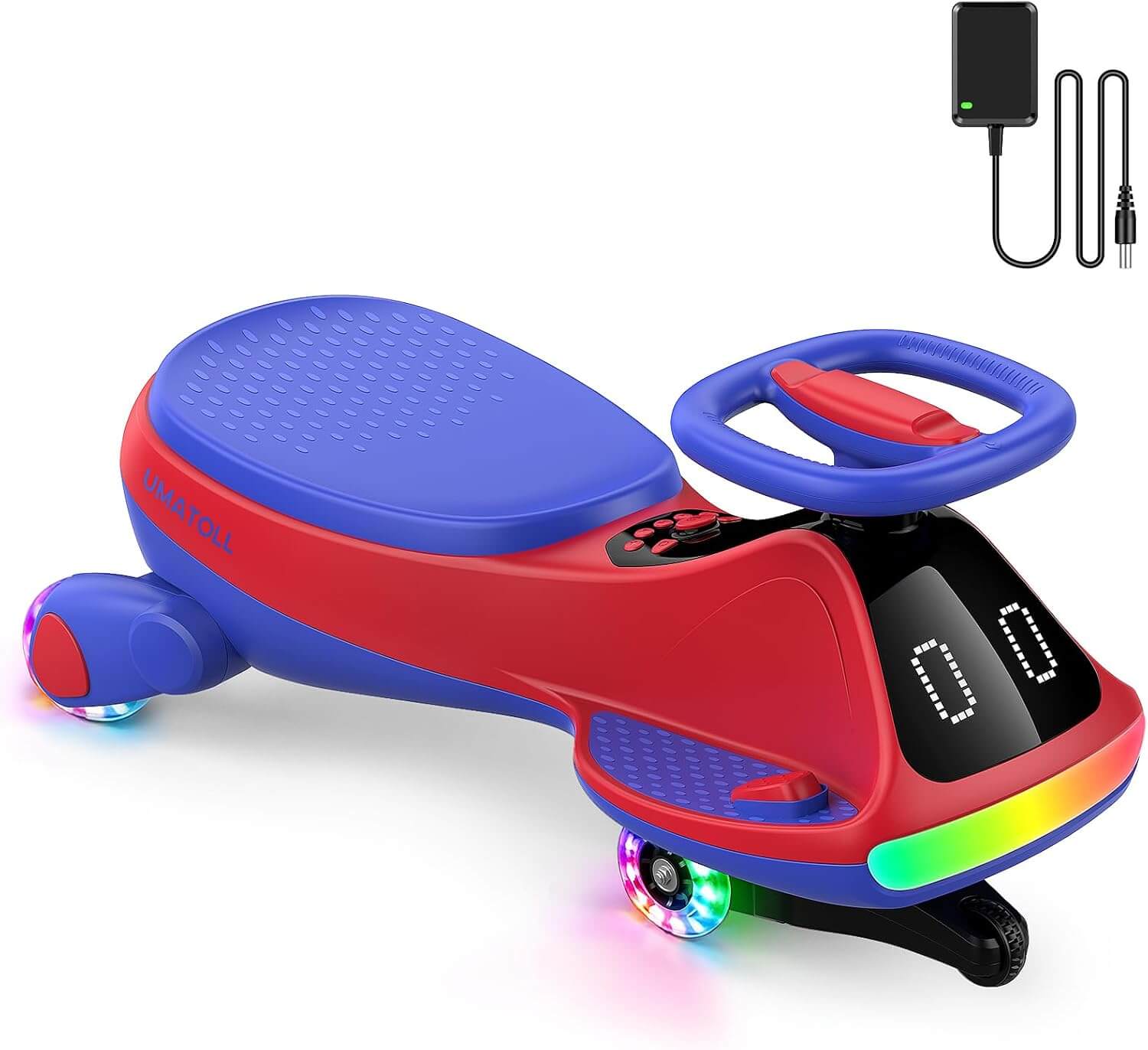 Umatoll UT501  12V 2-In-1 Electric Ride-On Wiggle Car Toy