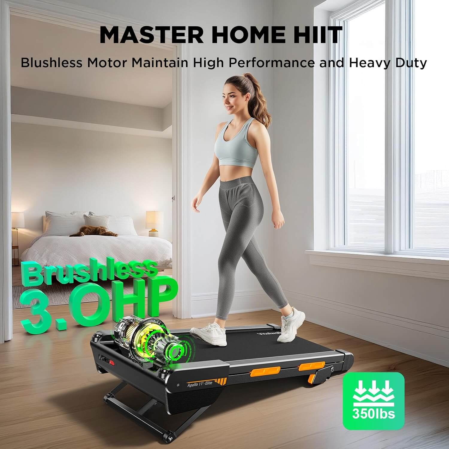 Vitalwalk Apollo 11 ELITE Auto Walking Pad Treadmill