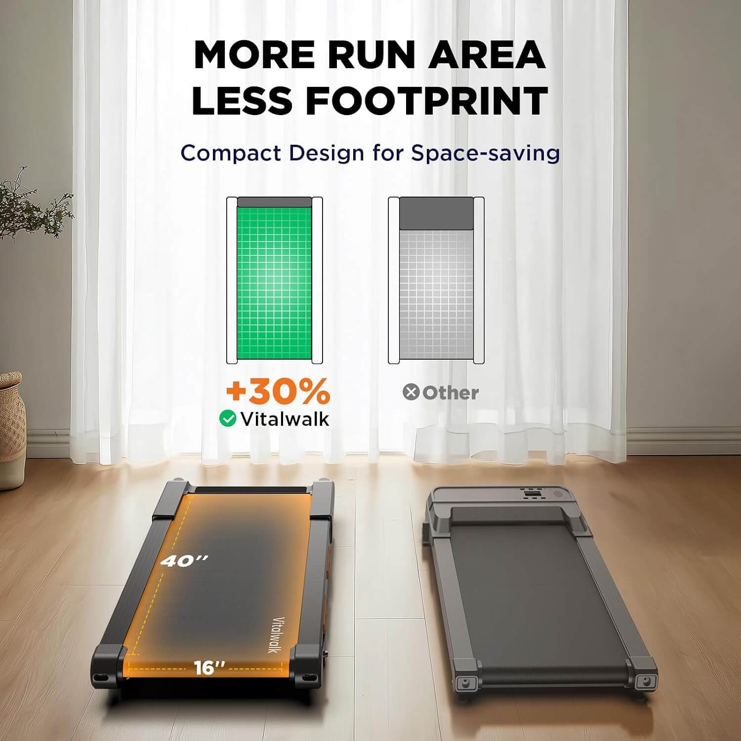 Vitalwalk Apollo 11 ELITE Auto Walking Pad Treadmill