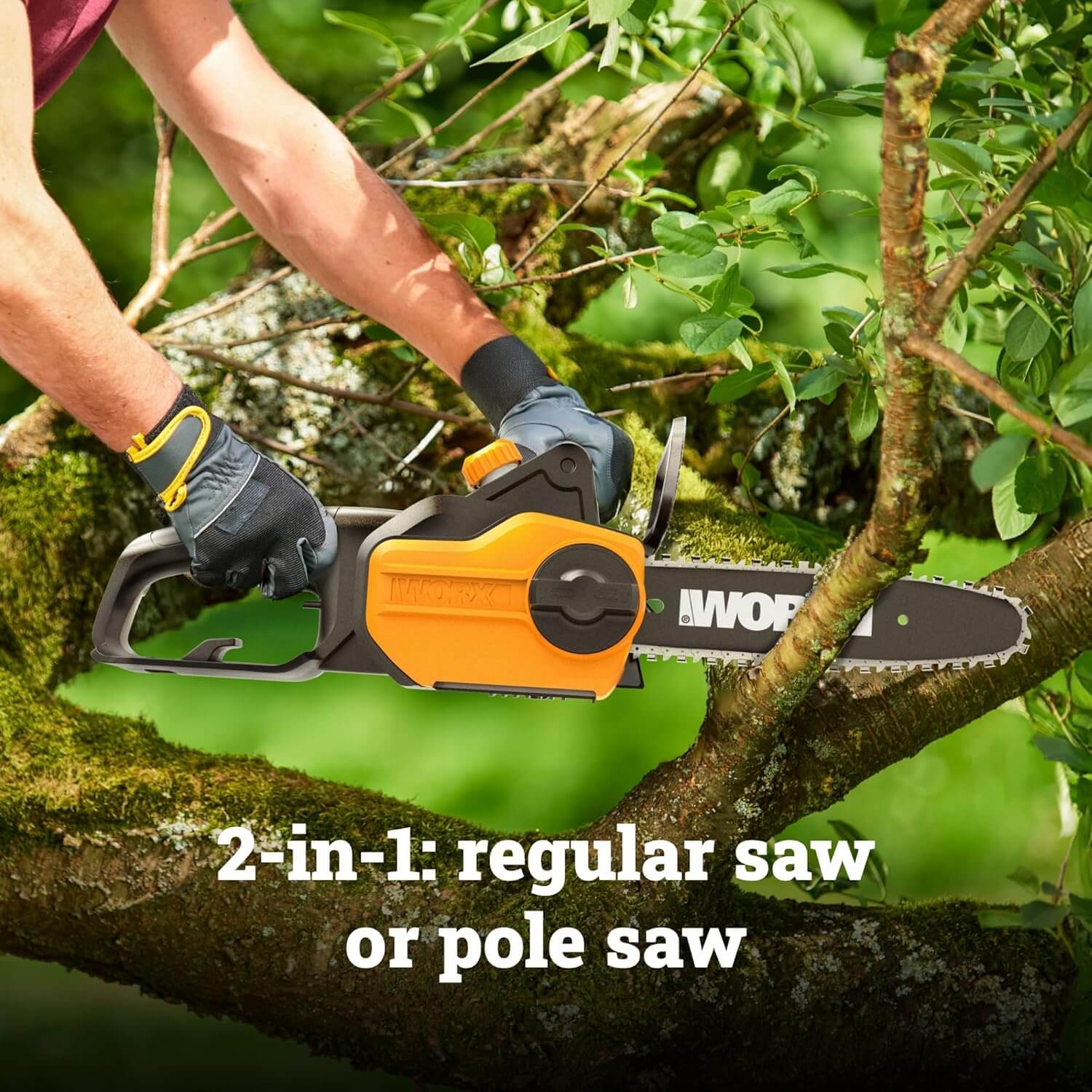 WORX 10" 8 Amp Corded Electric Pole Saw