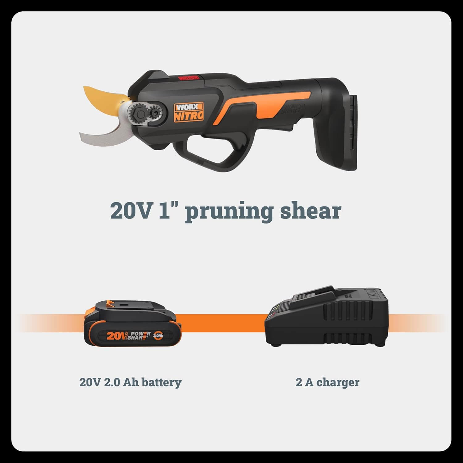 WORX Nitro WG330 Pruning Shear/Lopper