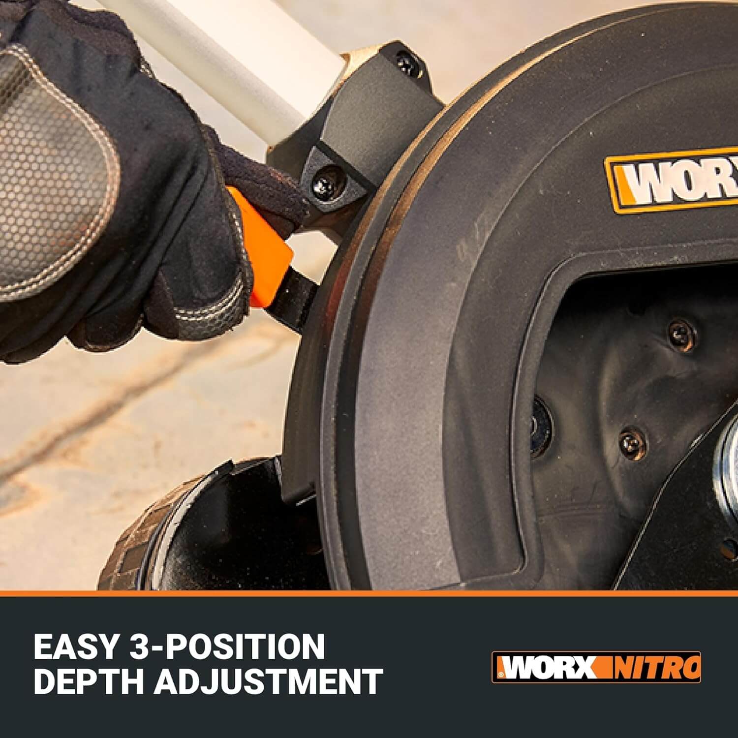 WORX Nitro WG898 7" 20V Corded Electric Lawn Edger