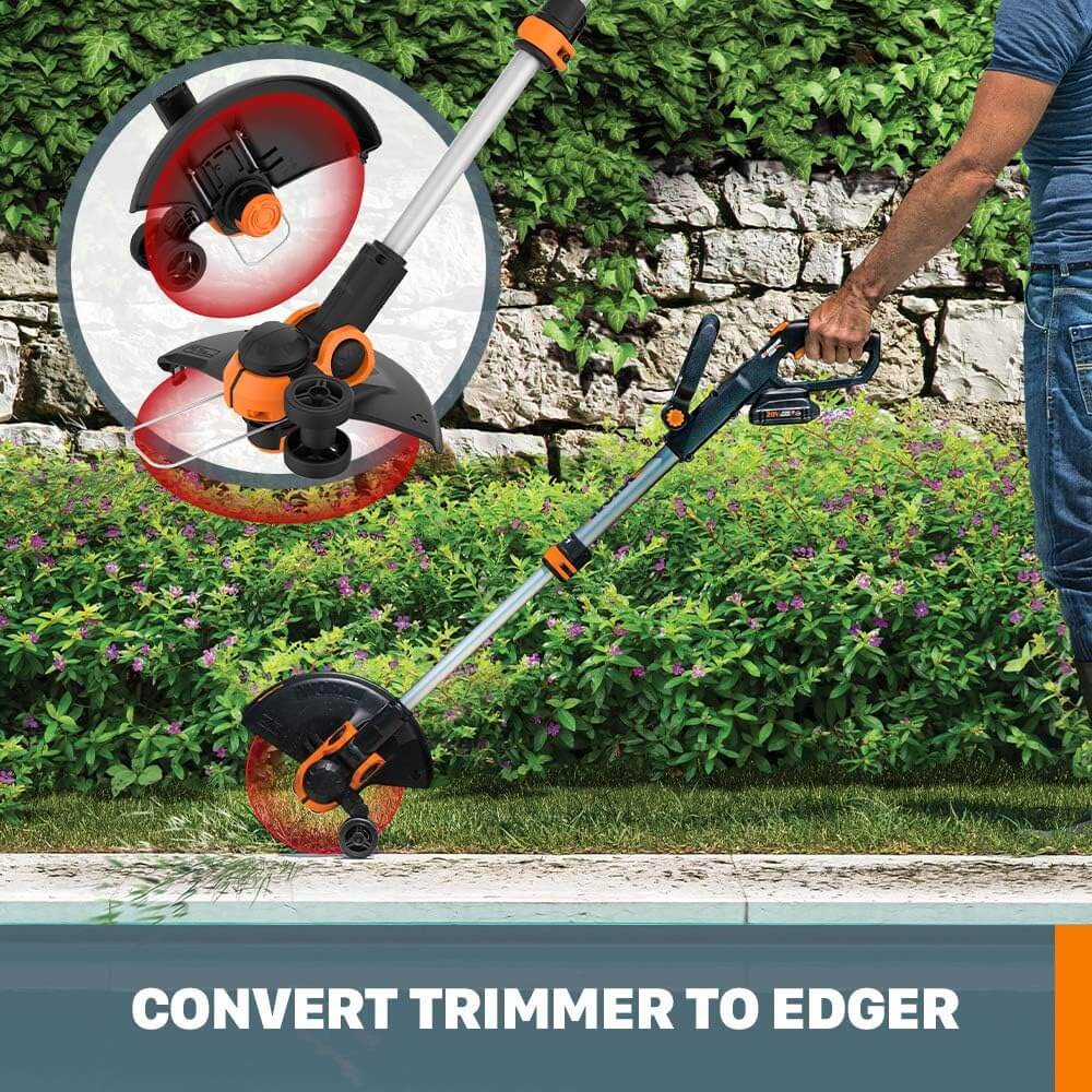 WORX WG163 12" 20V Cordless String Trimmer/Weed Wacker