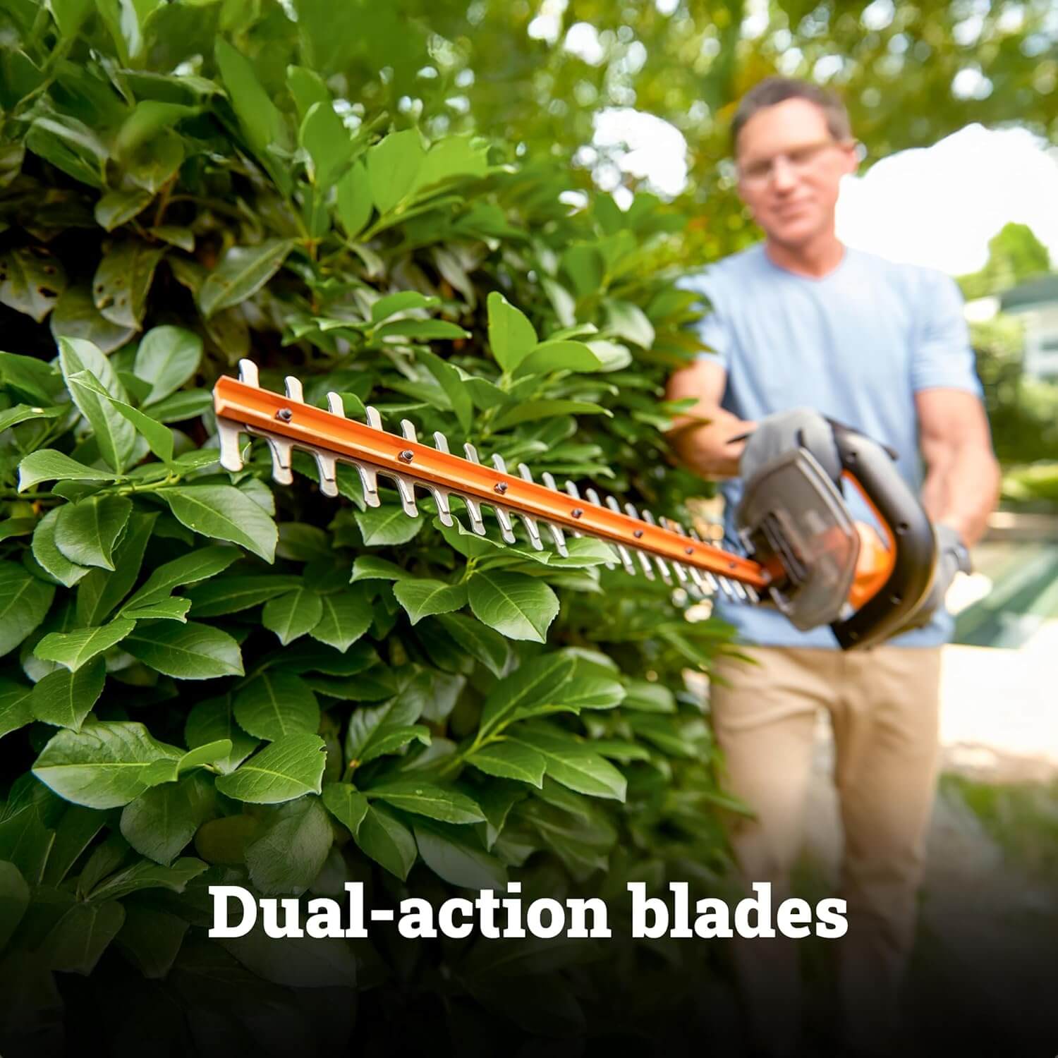 WORX WG261 22" 20V Cordless Electric Hedge Trimmer