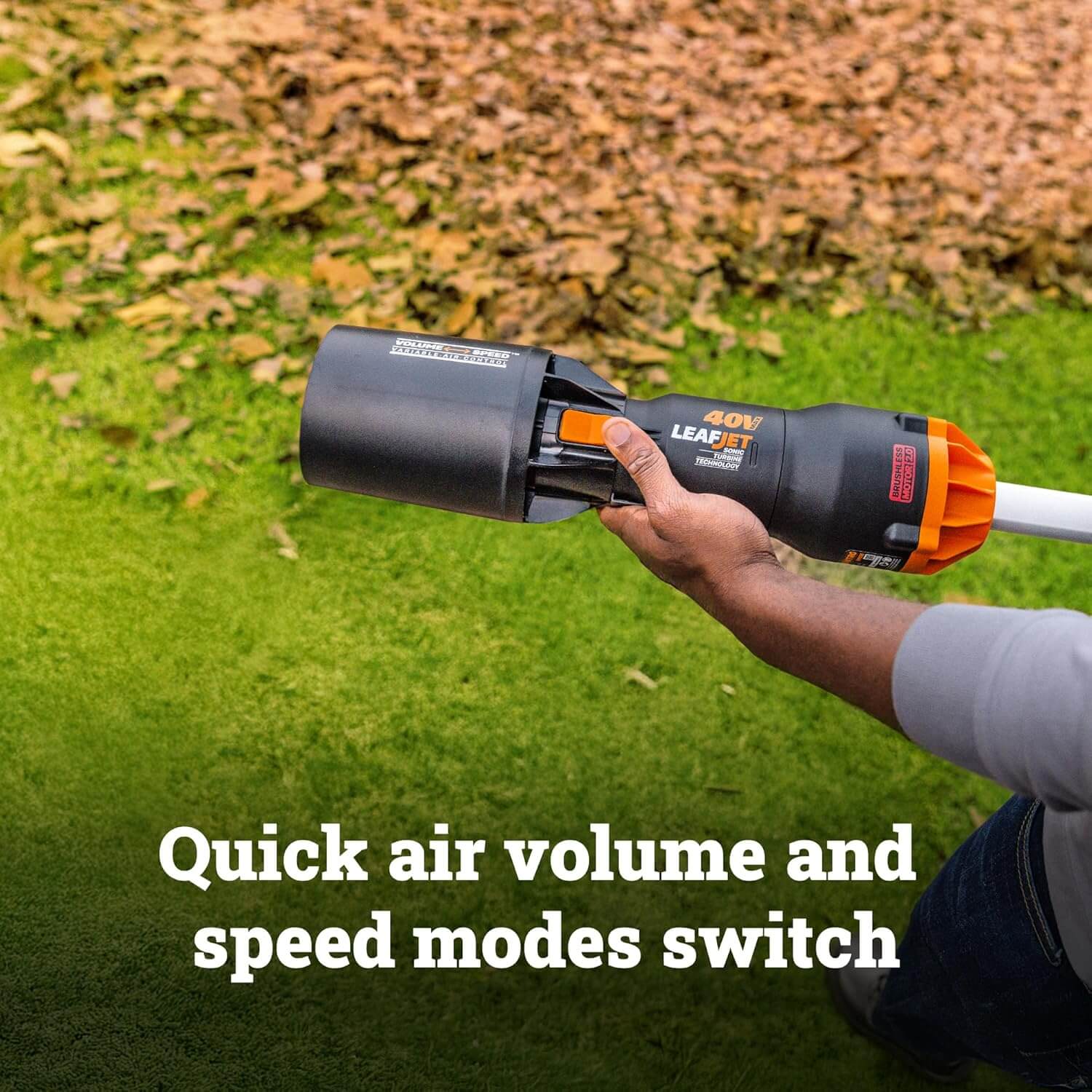 WORX WG585.9 Nitro 620CFM 40V Cordless Leaf Blower