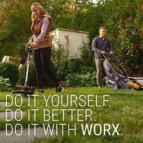 WORX WG505 350CFM 120V Trivac 3-In-1 Electric Leaf Blower, Vacuum, Mulcher
