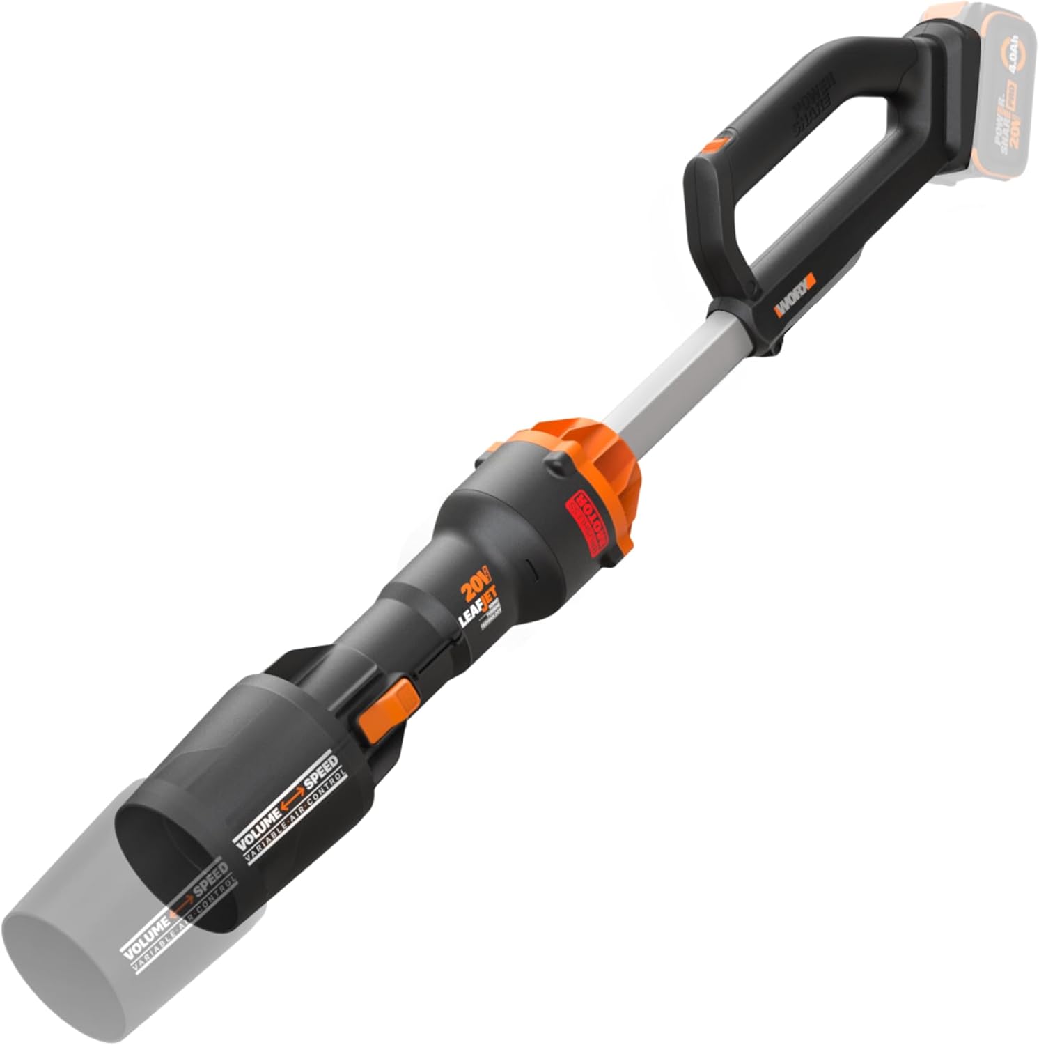WORX WG543.9 Nitro 410CFM 20V Cordless Leaf Blower