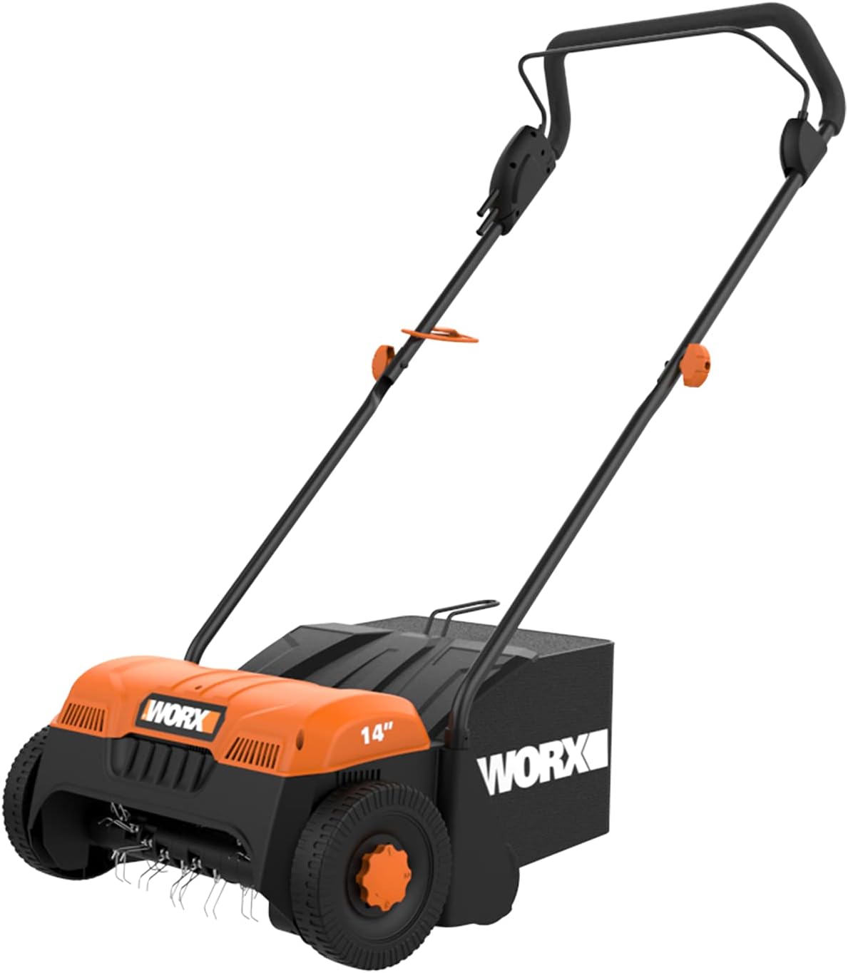 WORX WG850 12Ah Corded Lawn Dethatcher, Electric Scarifier