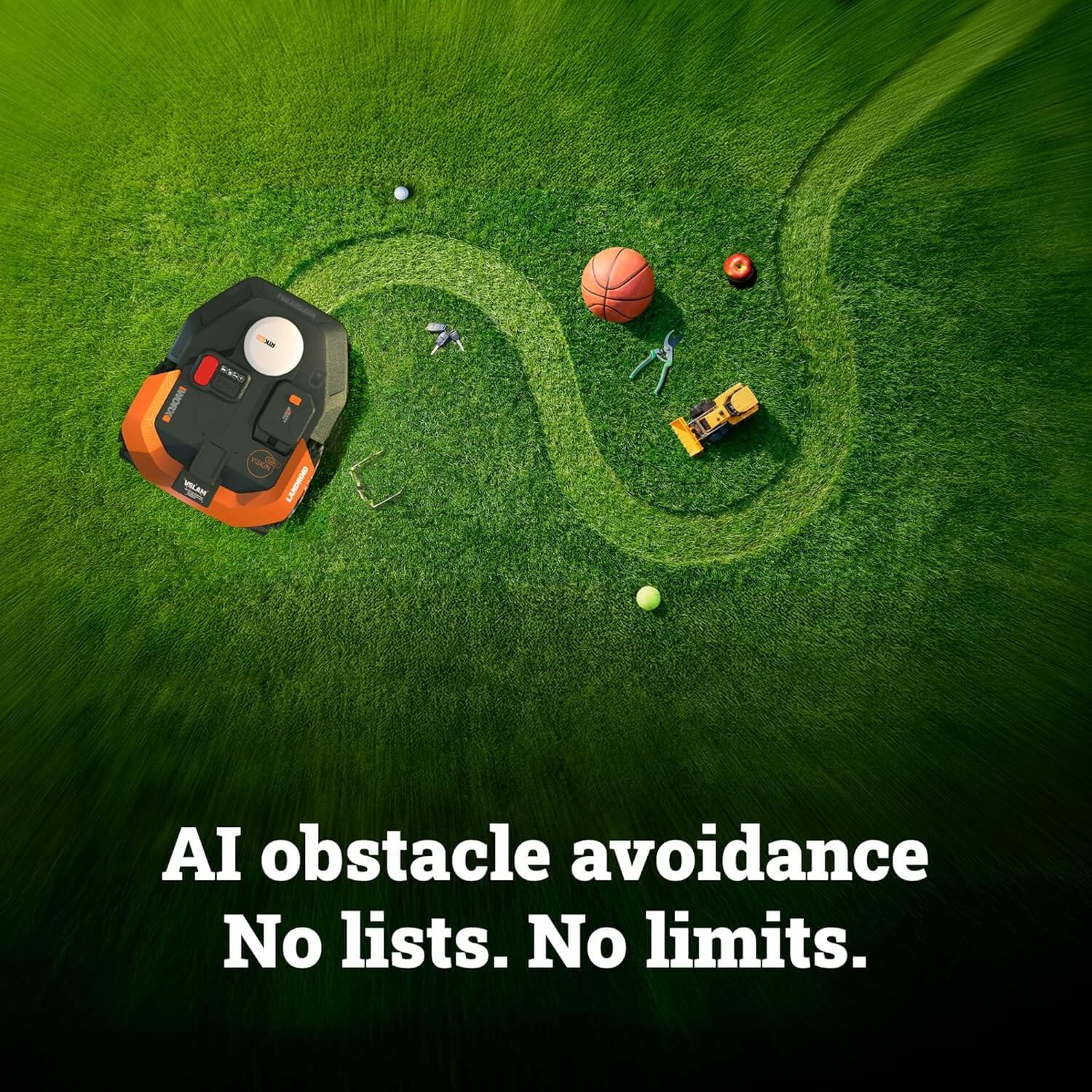 WORX WR320 Landroid Vision Cloud Robot Battery Lawn Mower