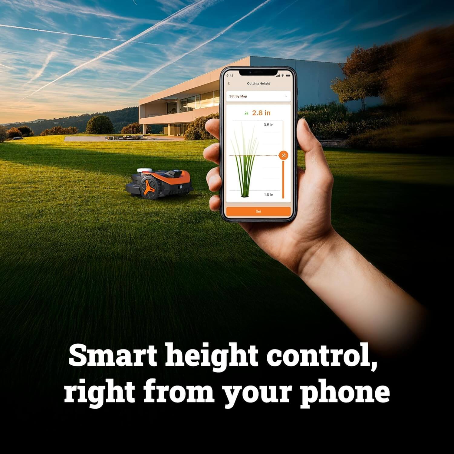 WORX WR320 Landroid Vision Cloud Robot Battery Lawn Mower