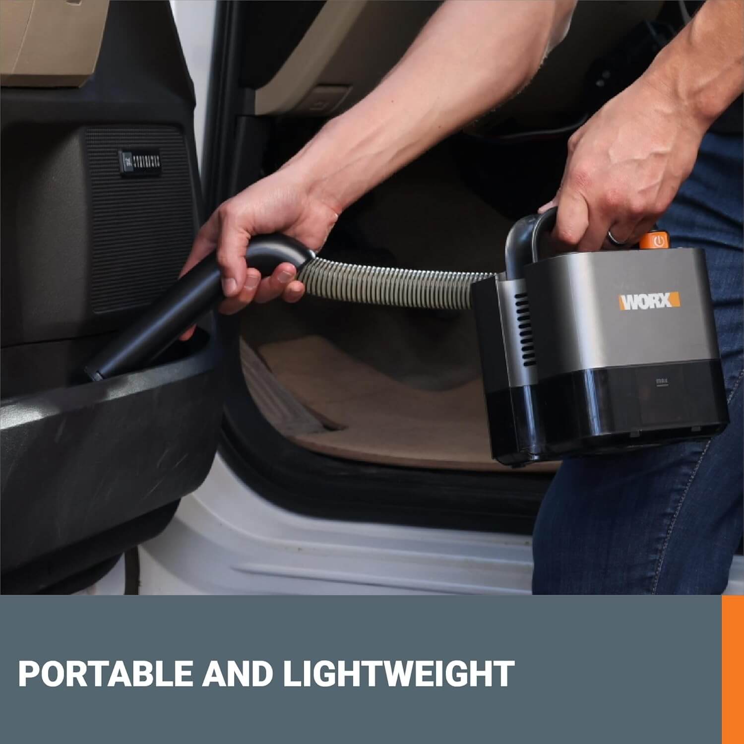 WORX WX030L 20V Power Share Cordless Cube Vac Compact Vacuum Cleaner