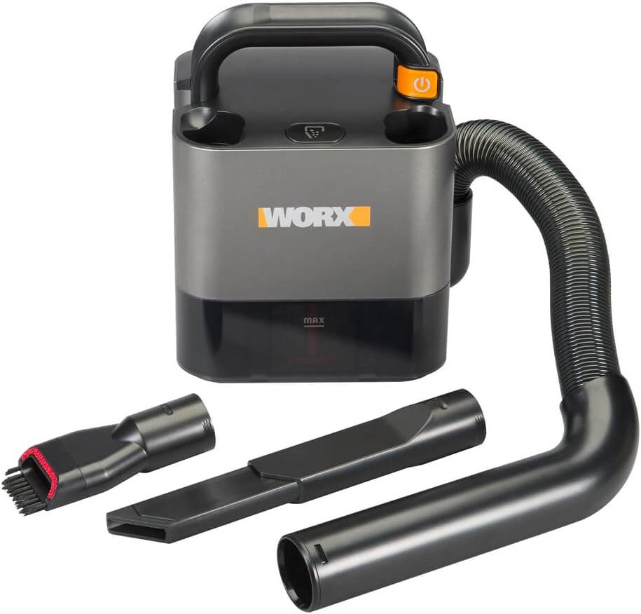WORX WX030L 20V Power Share Cordless Cube Vac Compact Vacuum Cleaner