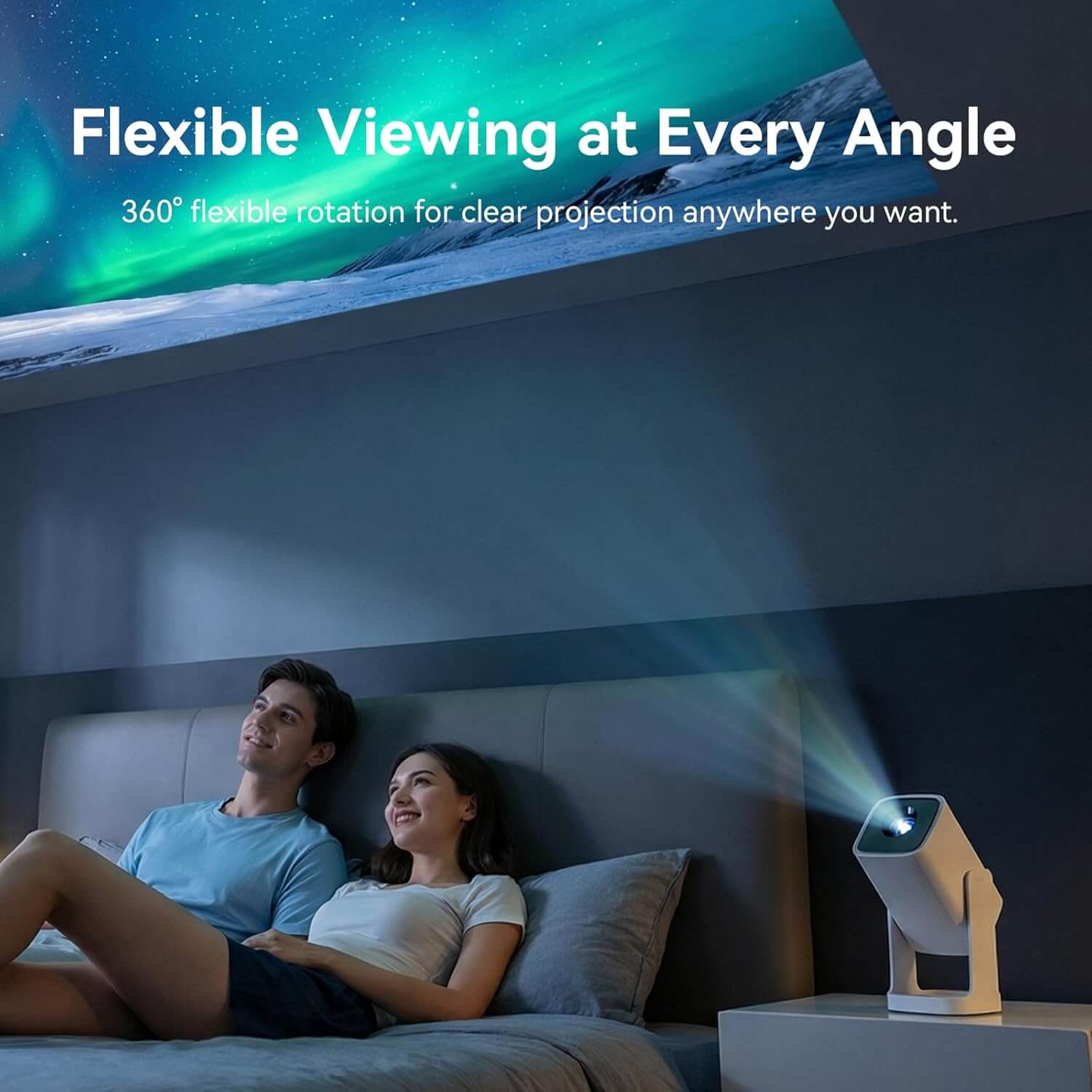 Wanbo Cube 1 Smart Home Projector Android TV OS