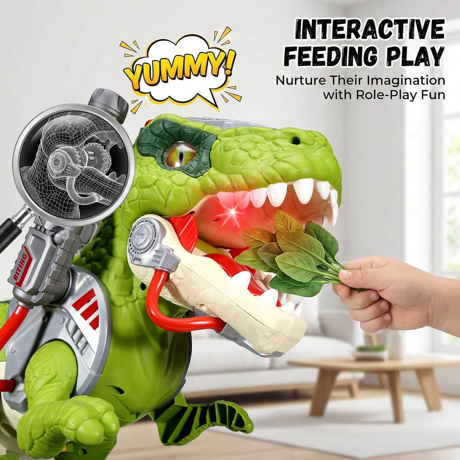 Wdebay K01 Kids' Ride-On Dinosaur Toy