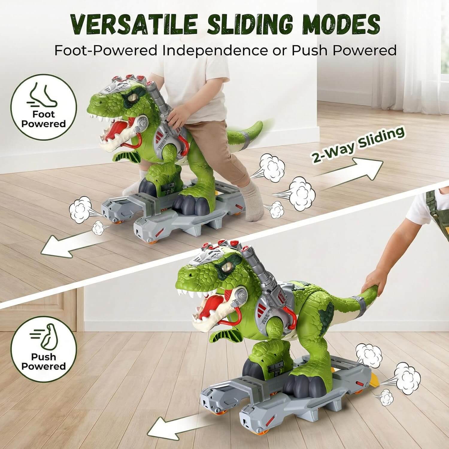 Wdebay K01 Kids' Ride-On Dinosaur Toy