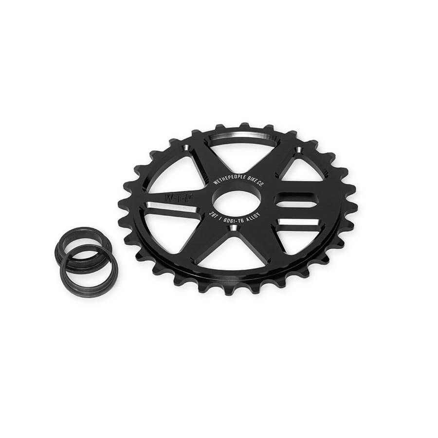 We The People LOGIC BMX Chainring, 6061-T6 Aluminum