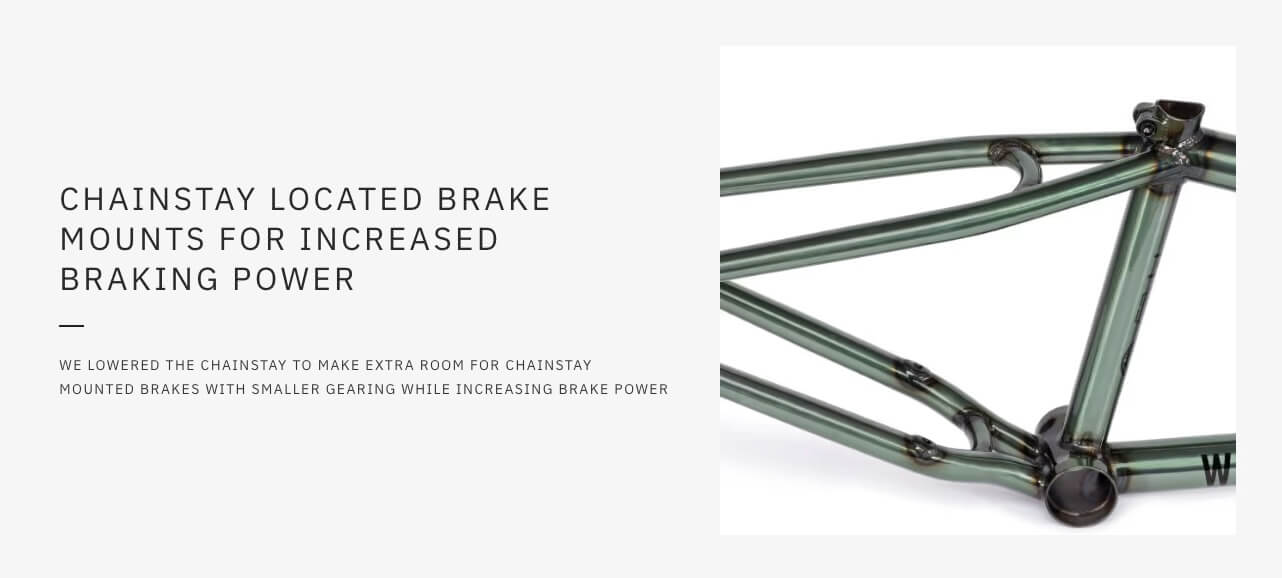 We The People PATROL Trail/Transition Bike Frame