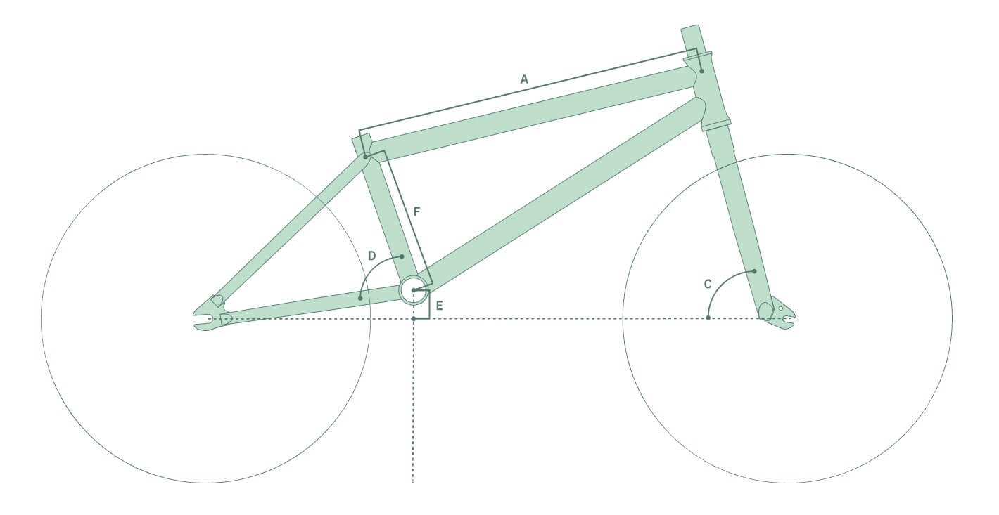 We The People PATROL Trail/Transition Bike Frame