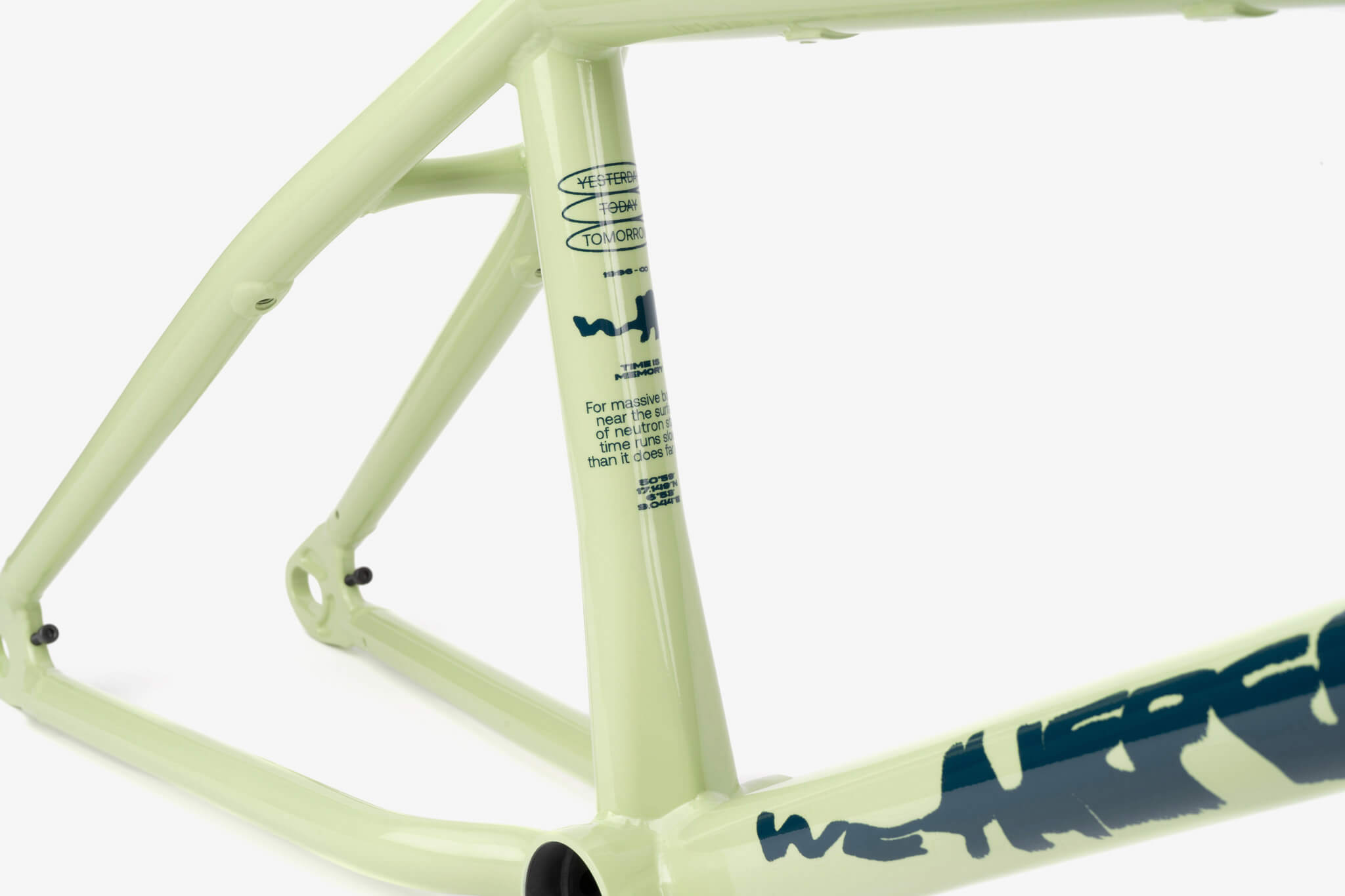 We The People TOMORROW BMX Bike Frame