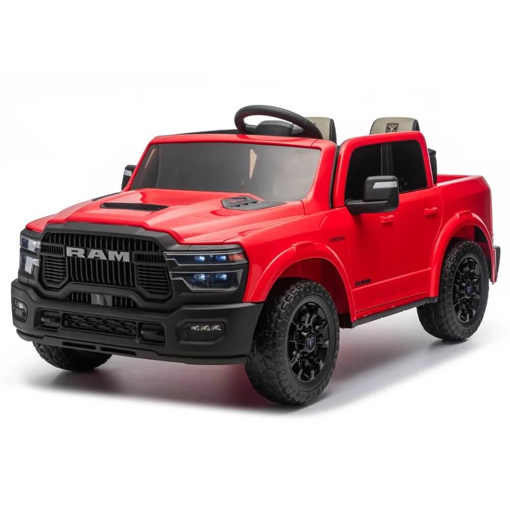 Moderno Kids DODGE RAM 2500 REBEL 24V Electric Ride-On Car Truck, Parental Remote