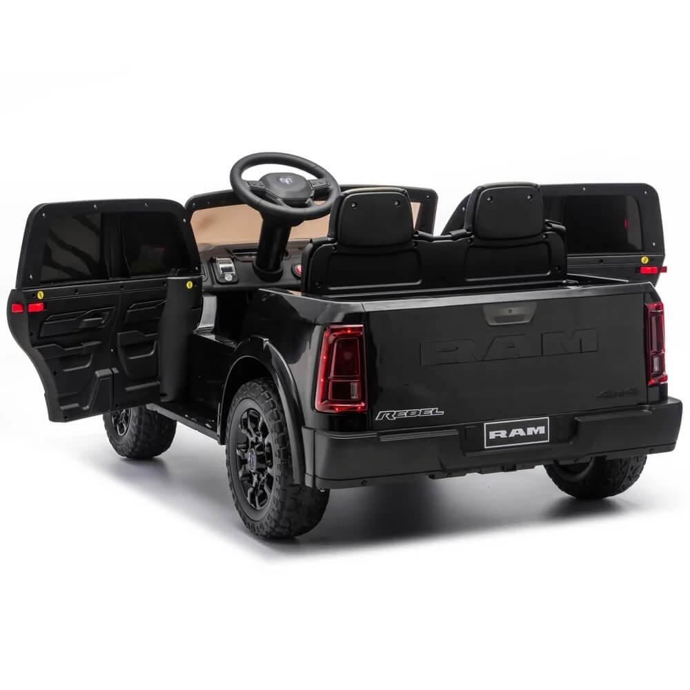 Moderno Kids DODGE RAM 2500 REBEL 24V Electric Ride-On Car Truck, Parental Remote
