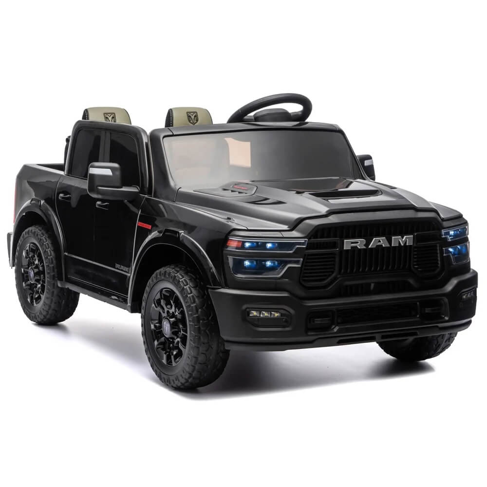 Moderno Kids DODGE RAM 2500 REBEL 24V Electric Ride-On Car Truck, Parental Remote