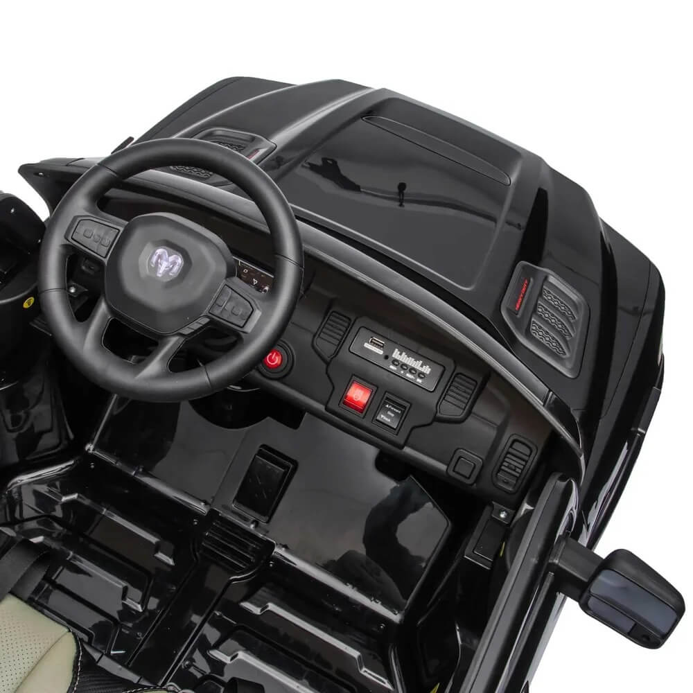 Moderno Kids DODGE RAM 2500 REBEL 24V Electric Ride-On Car Truck, Parental Remote